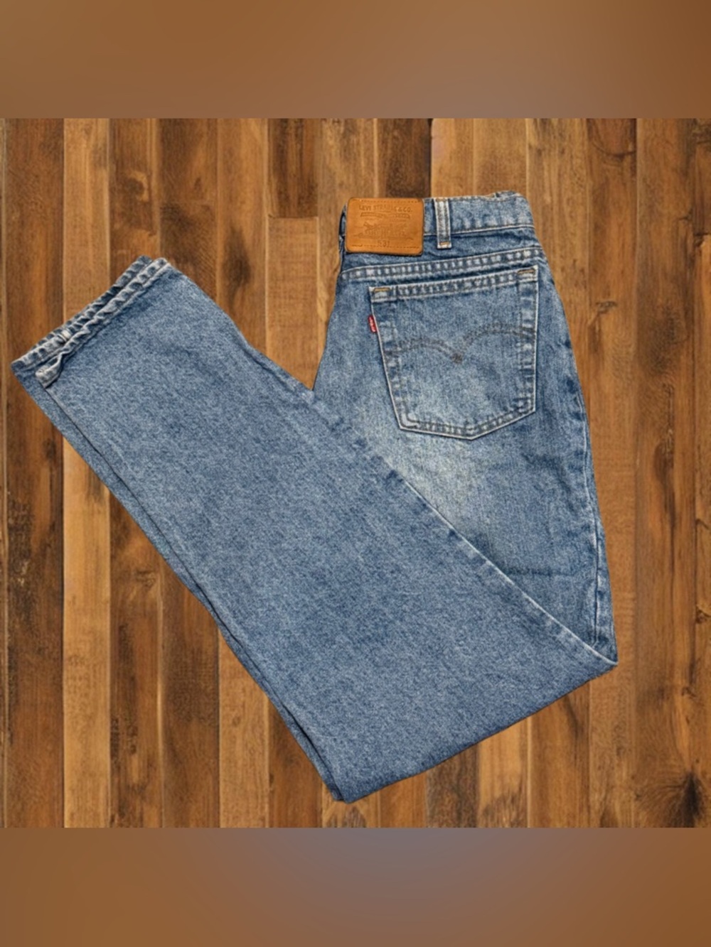 Vintage Levi’s 531 Jeans 34x30 Made in Canada 90s Light Wash Unisex Mom Jeans